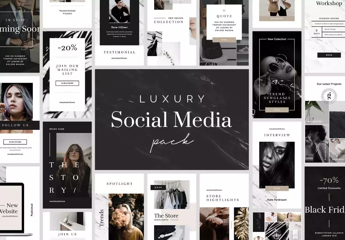 Luxury Social Media Pack