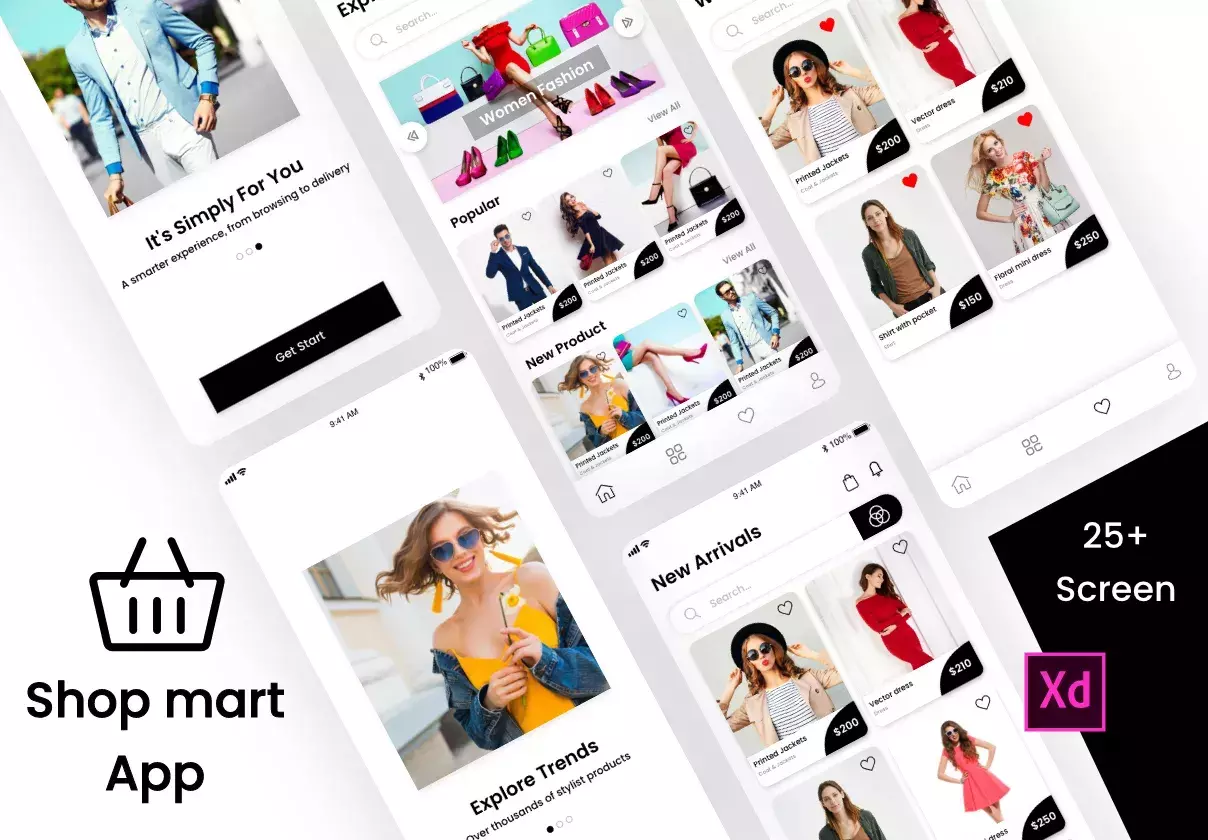 Shop mart E-commerce Ui kit