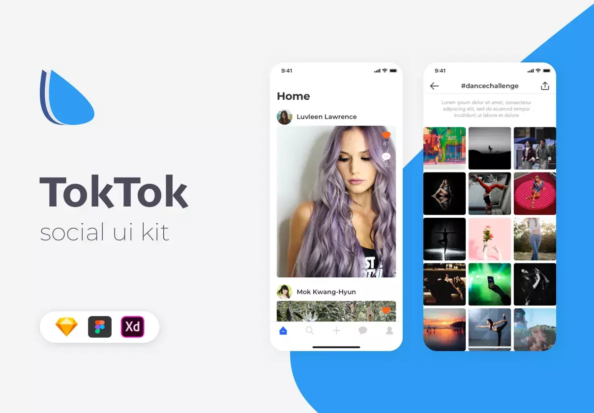 TokTok Social UI Kit