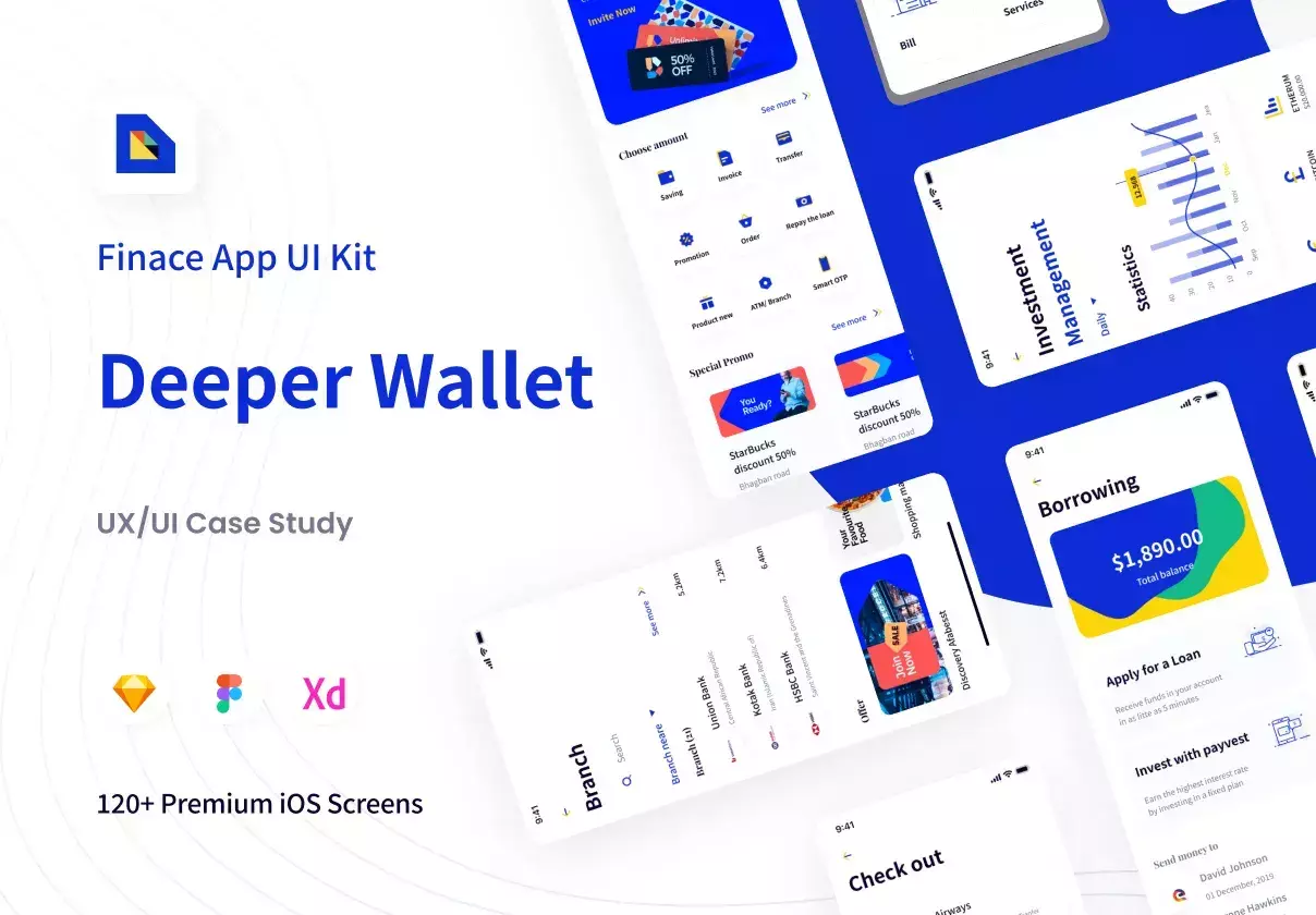 Deeper Wallet - Dark + Light Kit