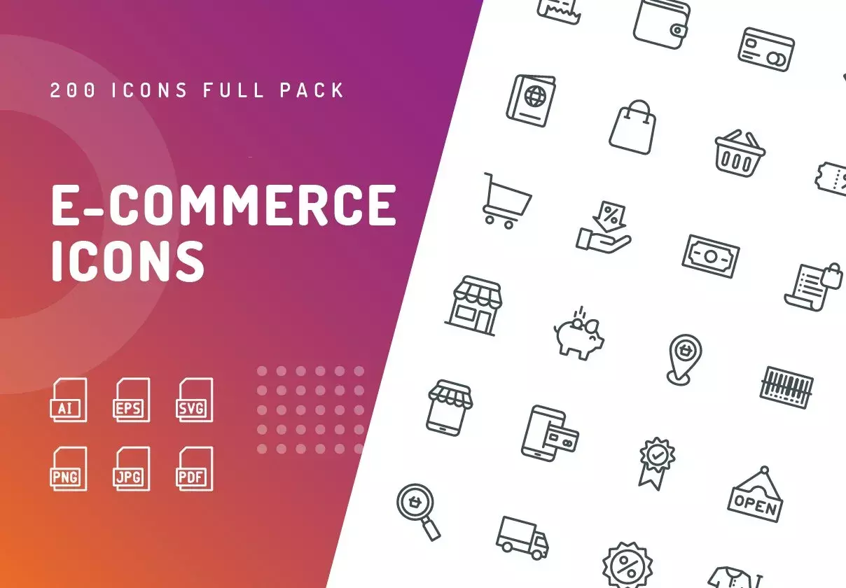 E-commerce Icons Pack