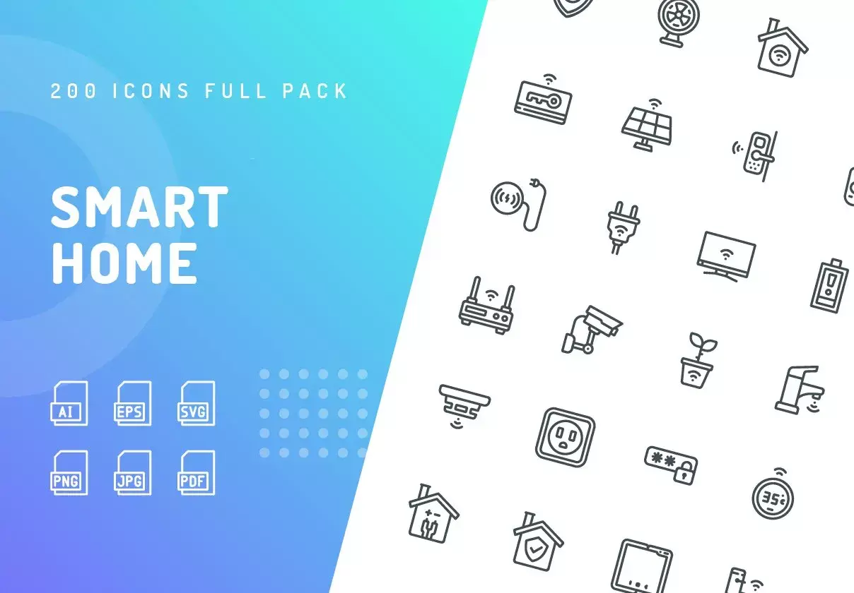 Smart Home Icons