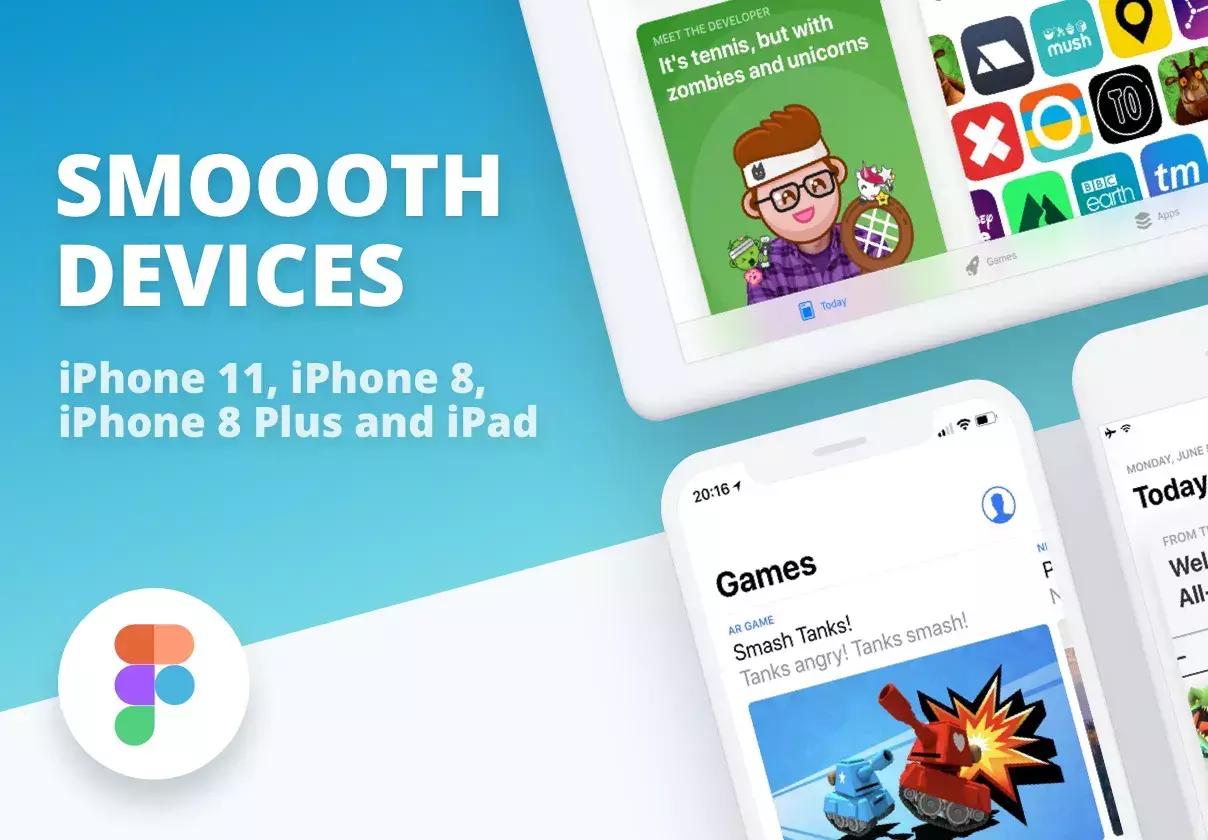 Smoooth Devices for Figma
