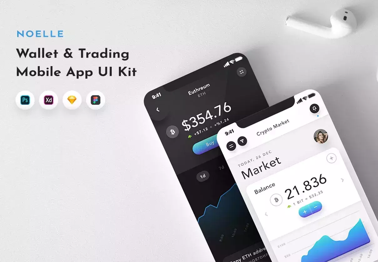 Noelle - Crypto Wallet UI Kit