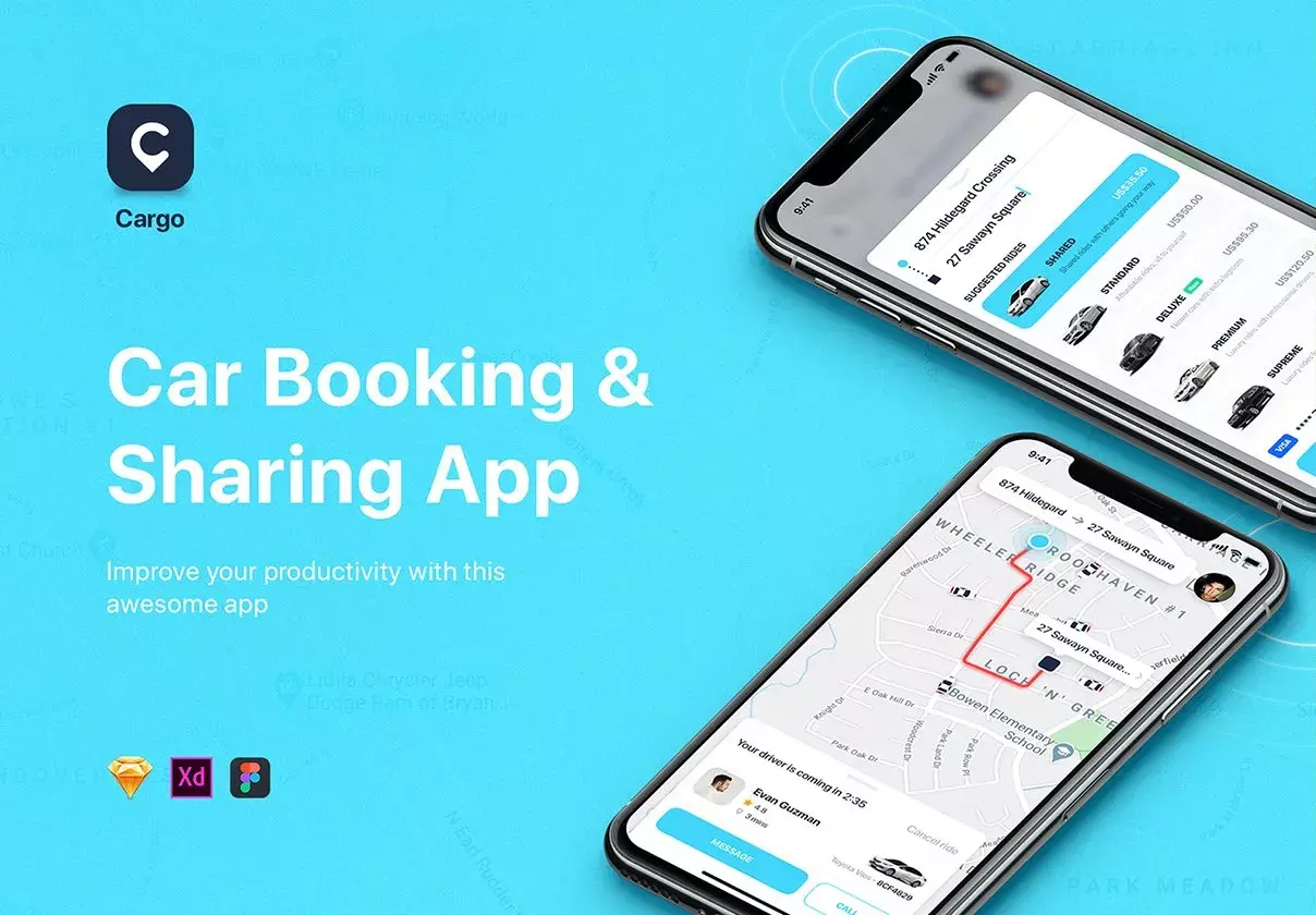 Cargo - Car Booking & Sharing App