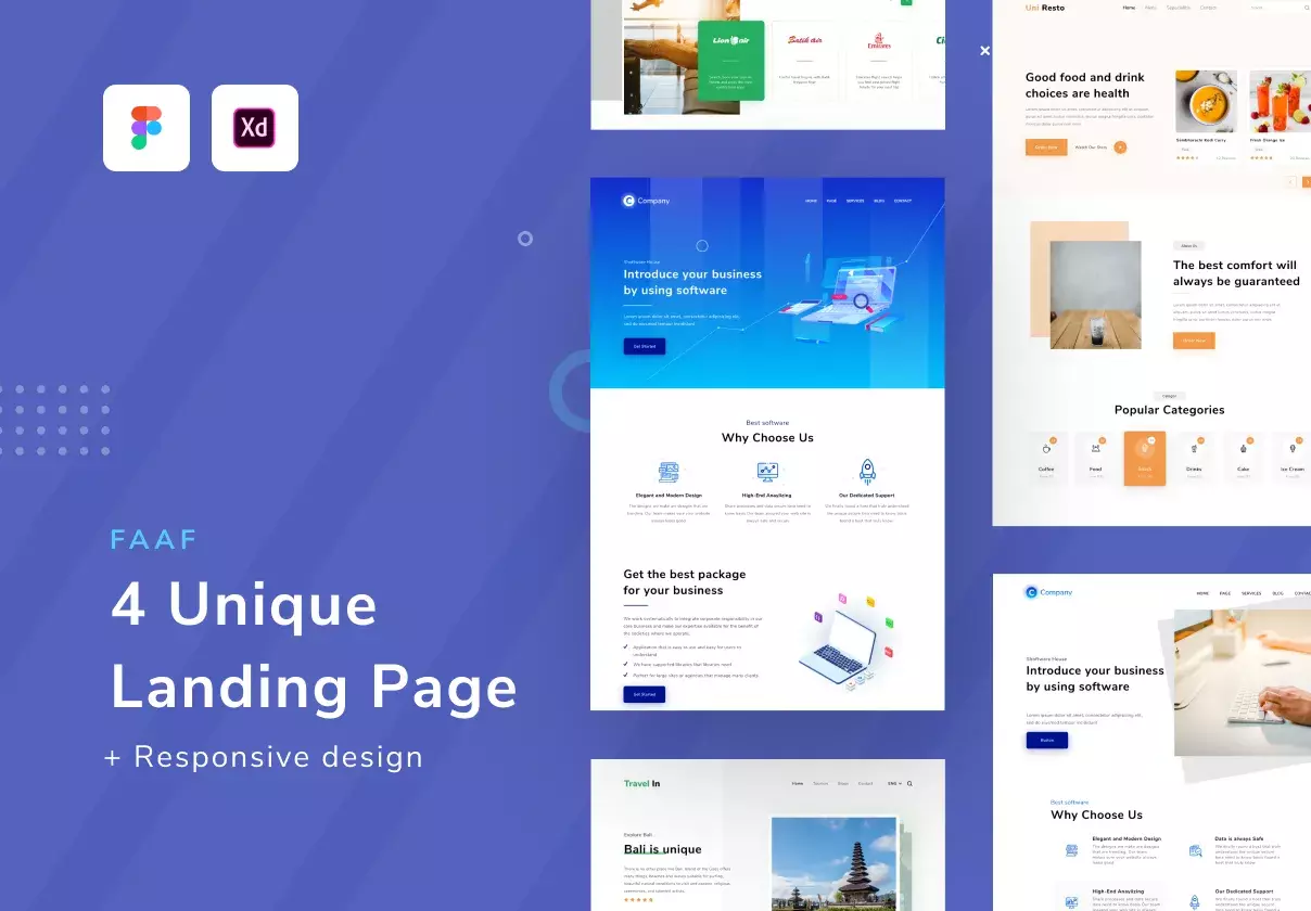 F A A F - Landing Page