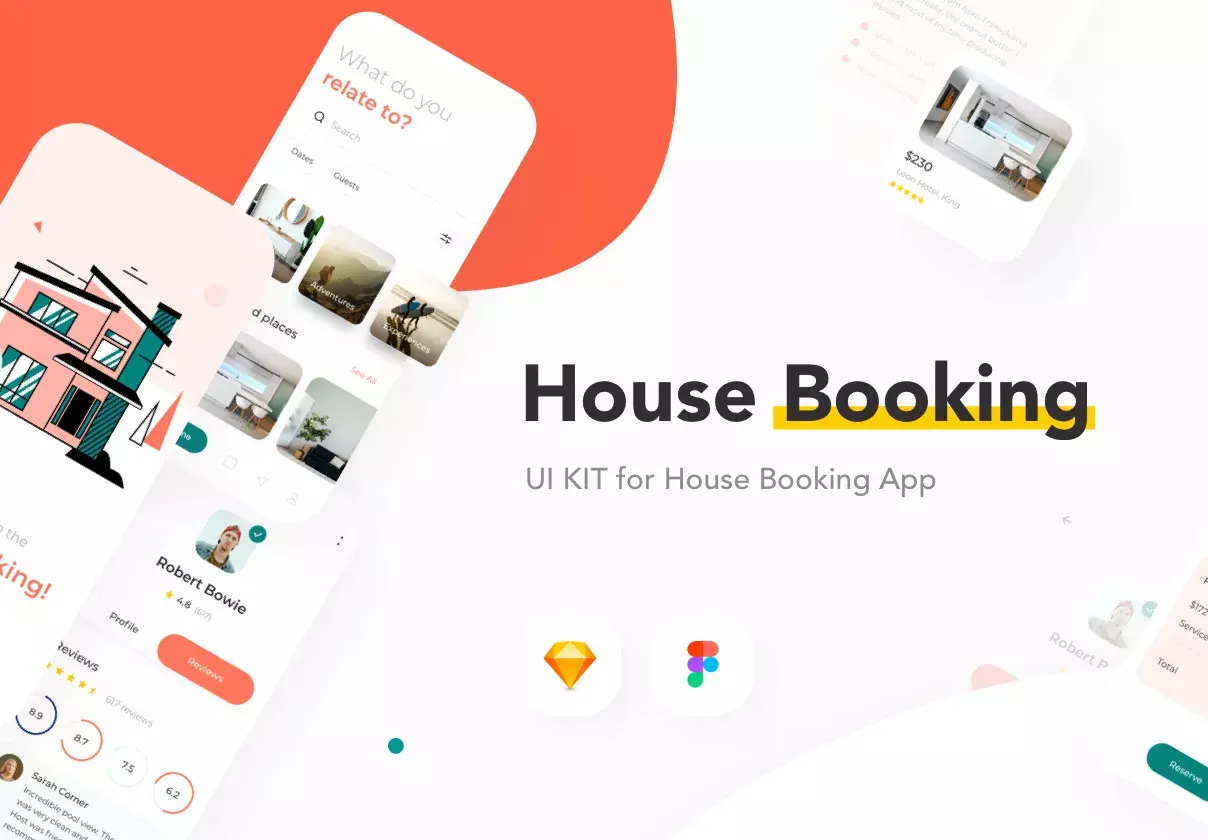 House Booking mobile KIT