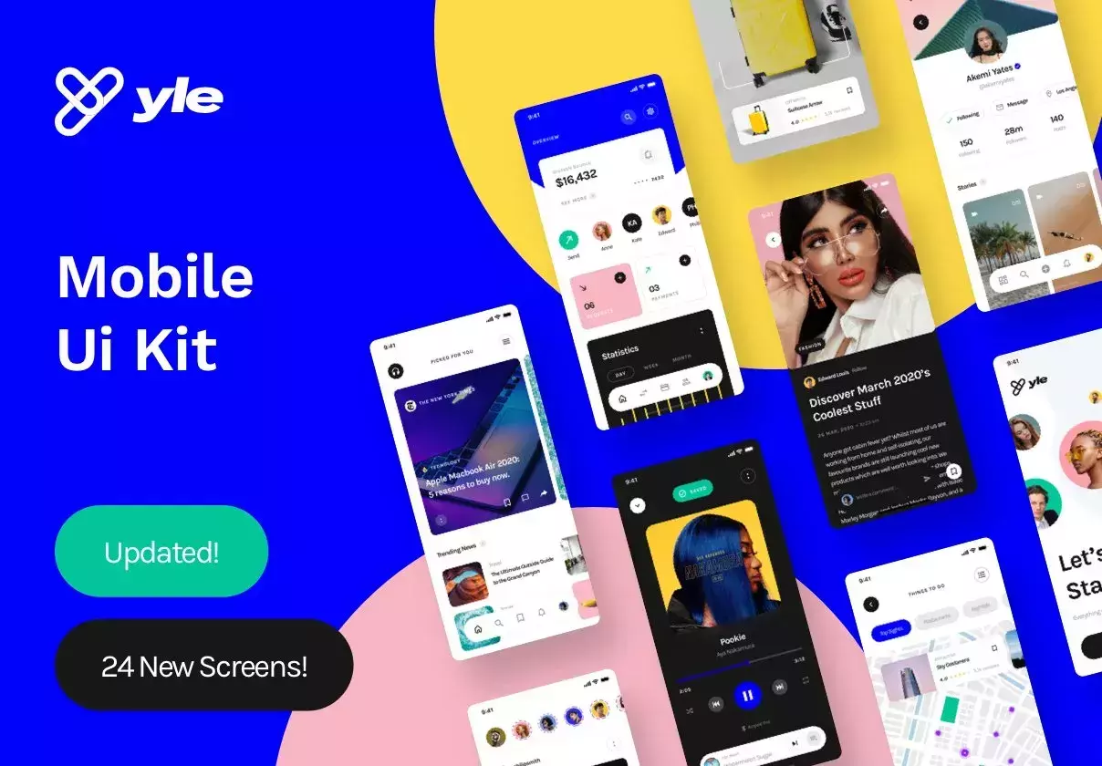 Multipurpose Mobile UI Kit