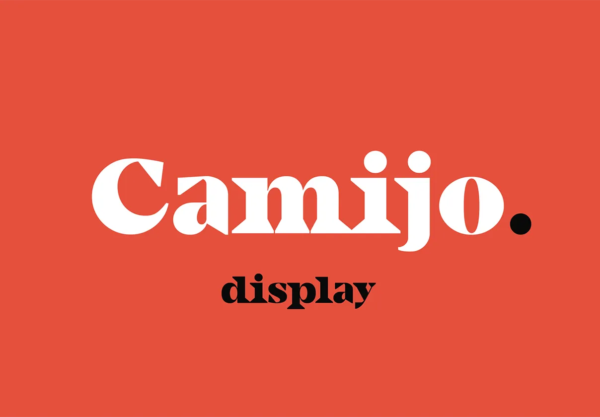 Camijo Display Serif Font