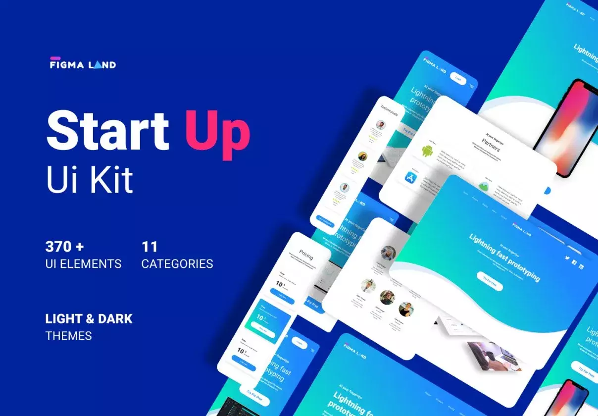 Figmaland - Startup Ui Kit