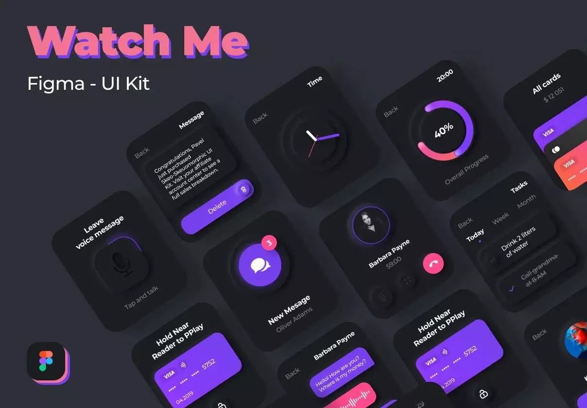 Watch Me | Watch UI Kit