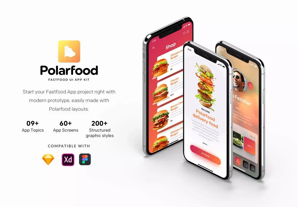 Polarfood - Fast-food app kit