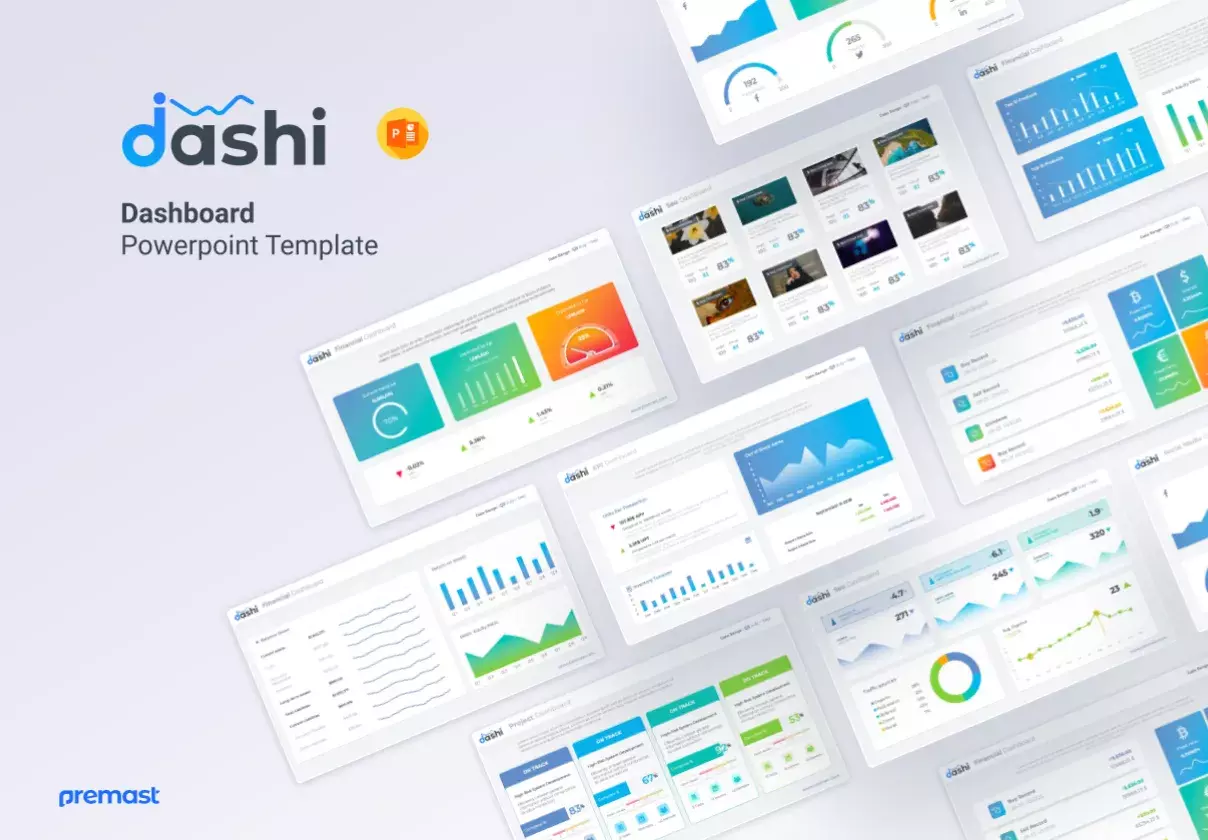 dashi dashboard PowerPoint template