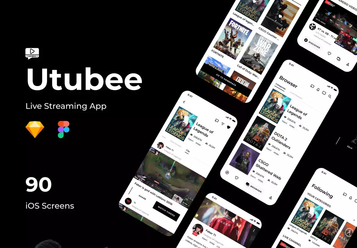 Utubee - Live Streaming App