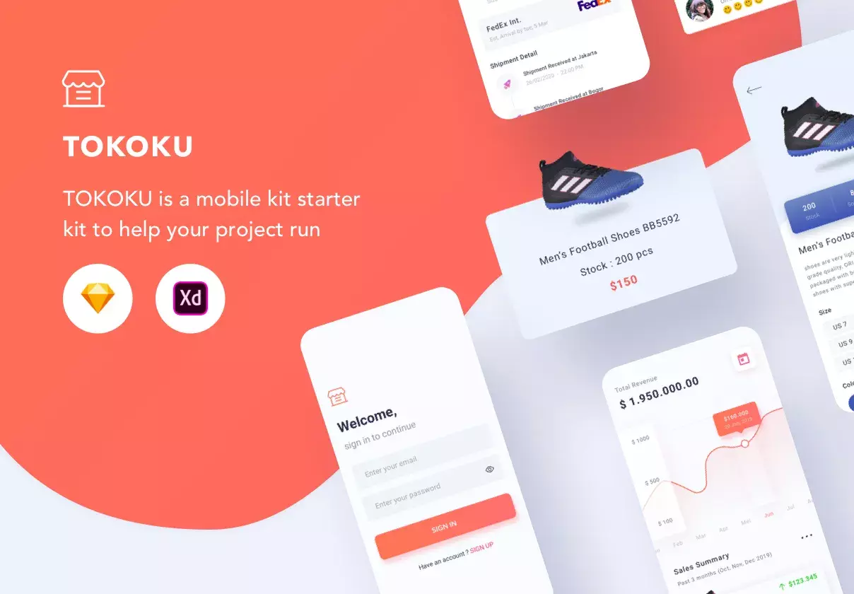 TOKOKU UI Kit