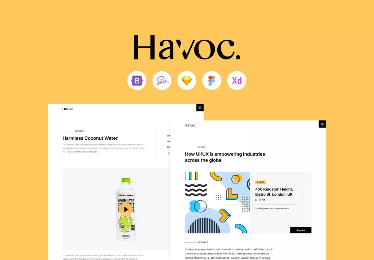 Havoc Agency Template for Bootstrap 5