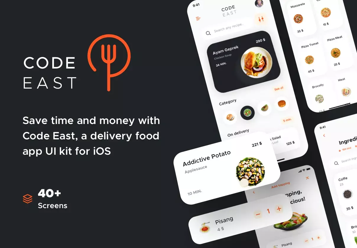 40+ iOS iPhone X screens for restaurant app to boost your work flow.