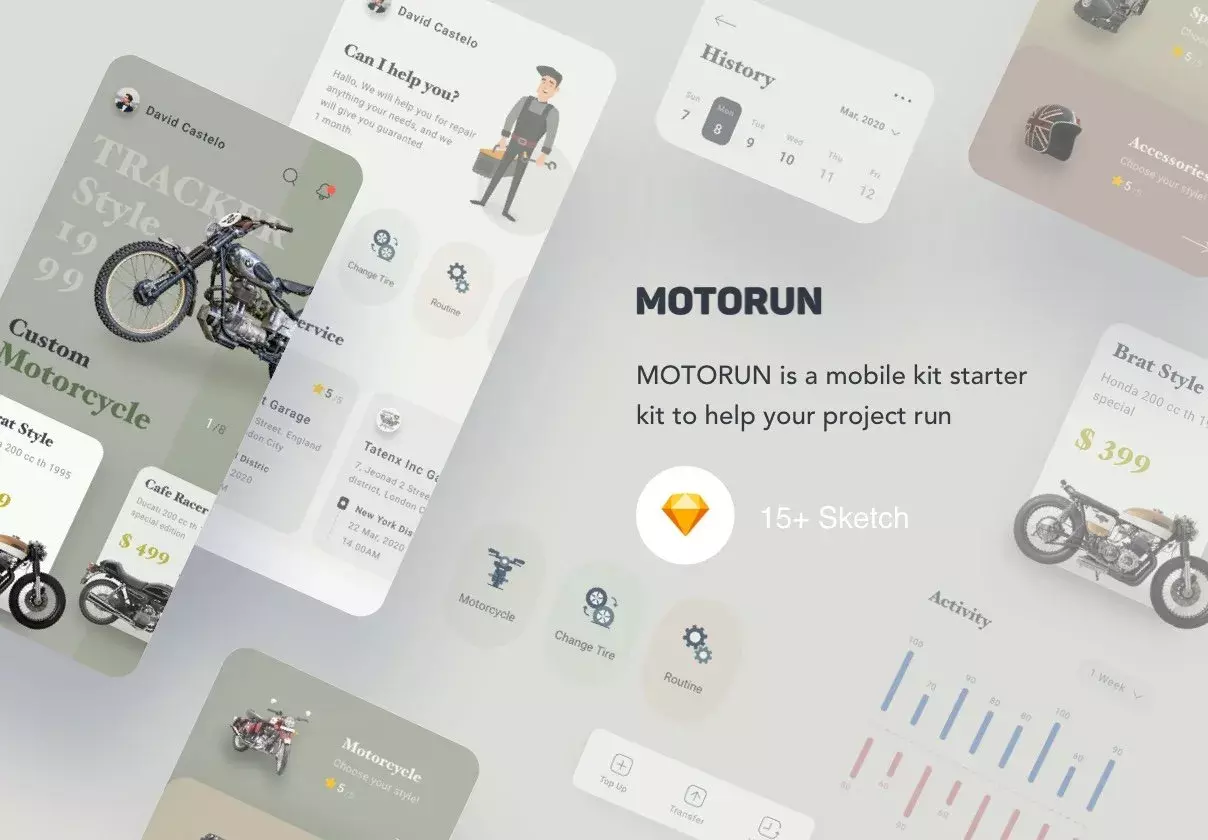 Motorun UI Kit