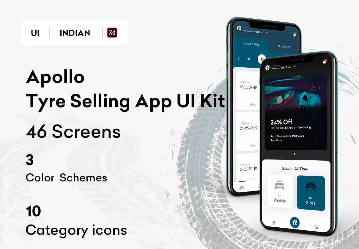 Apollo - Tyre Selling App UI Kit