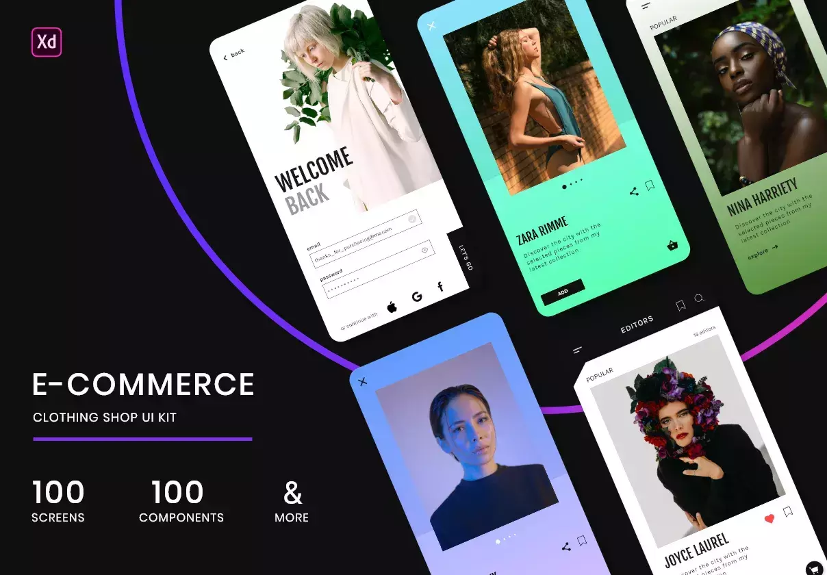 ECommerce (Clothing Shop UI Kit)