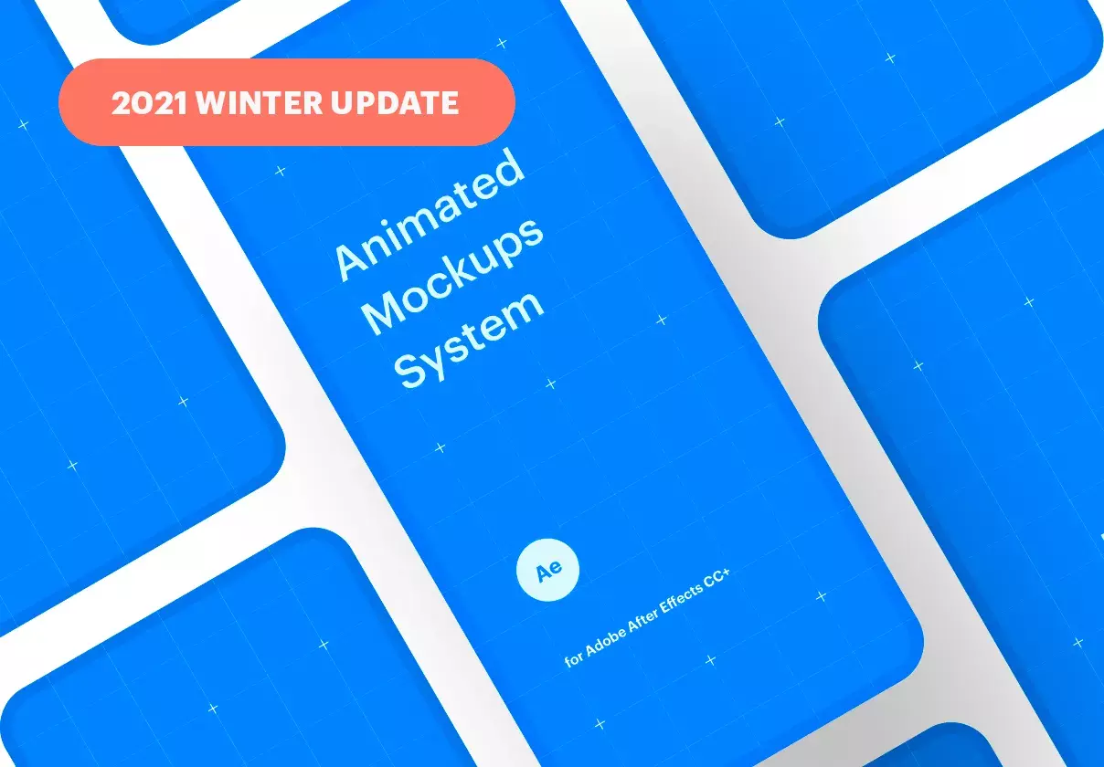 Eye-grabbing animated mockups for Dribbble, IG, Web and More