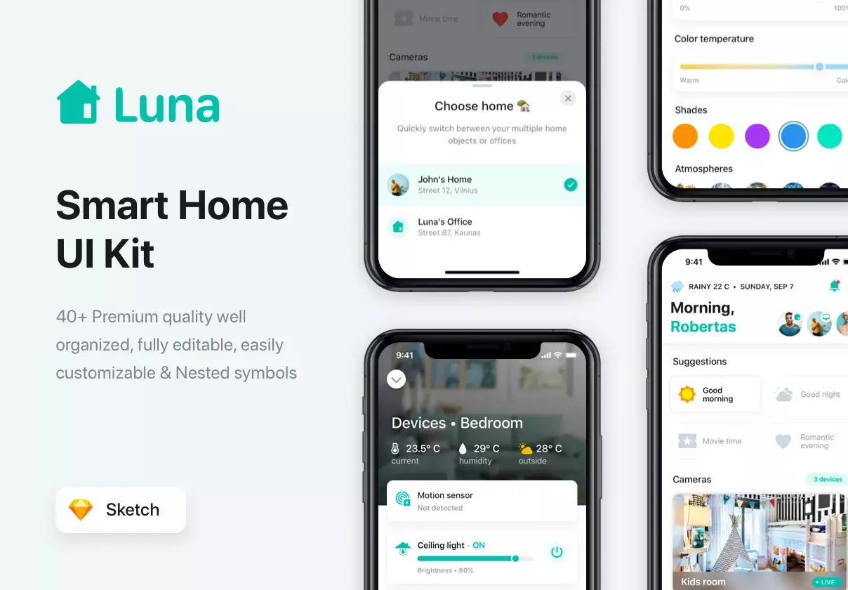 Smart Home UI Kit