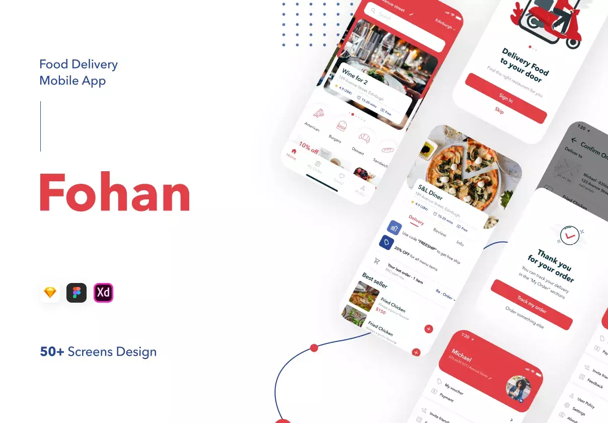 Fohan - Food Delivery Mobile App