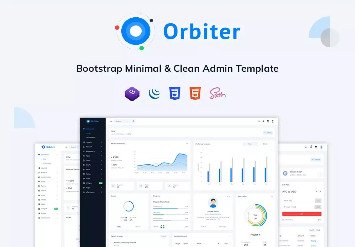 Orbiter Admin Template