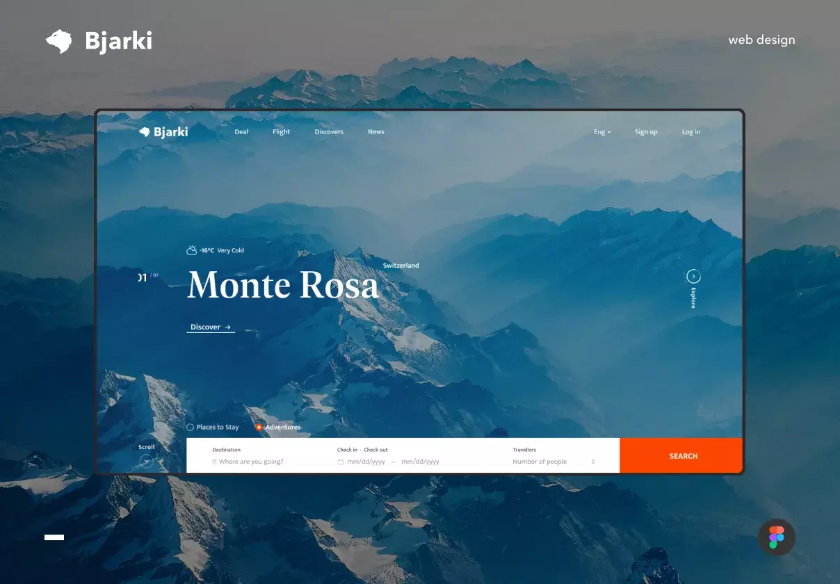 Bjarki Web UI Kit - Carefully Handcrafted UI made in Figma