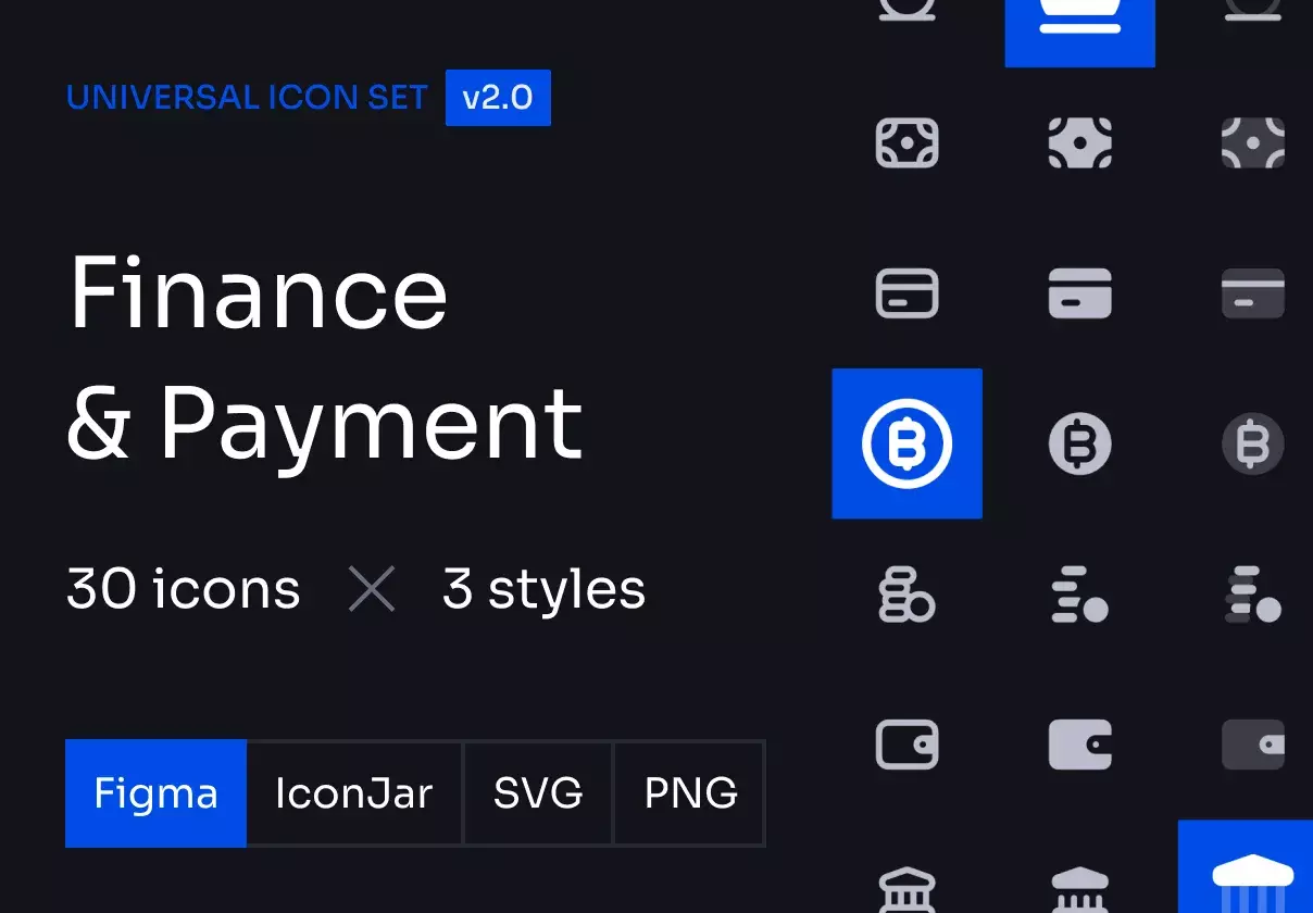 Finance and Payment Icon Set