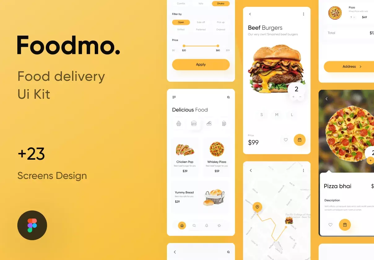 Foodmo - Food Delivery App