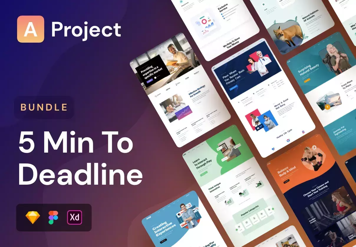 AProject - Responsive Landing Pages