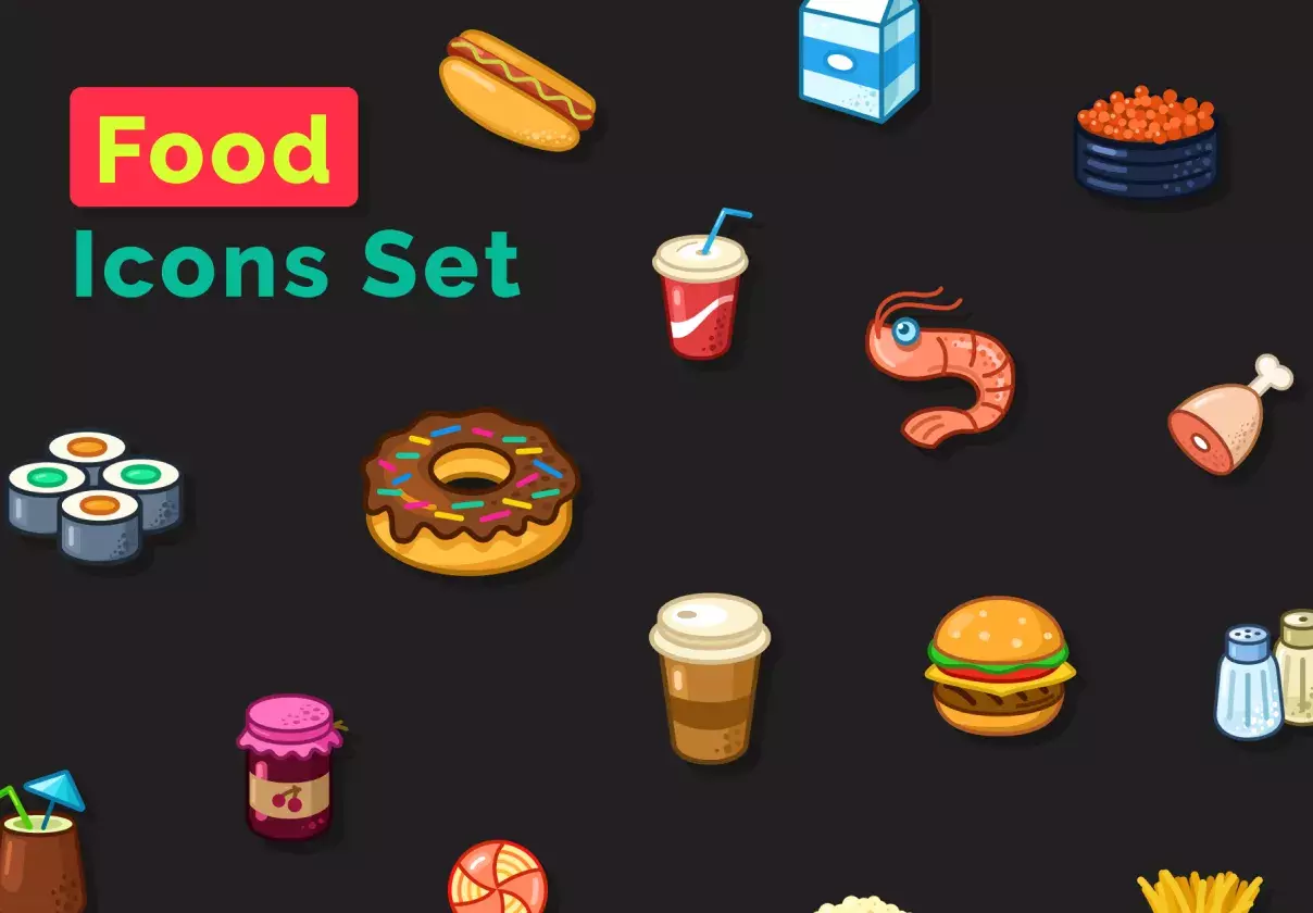 Food Icons Set