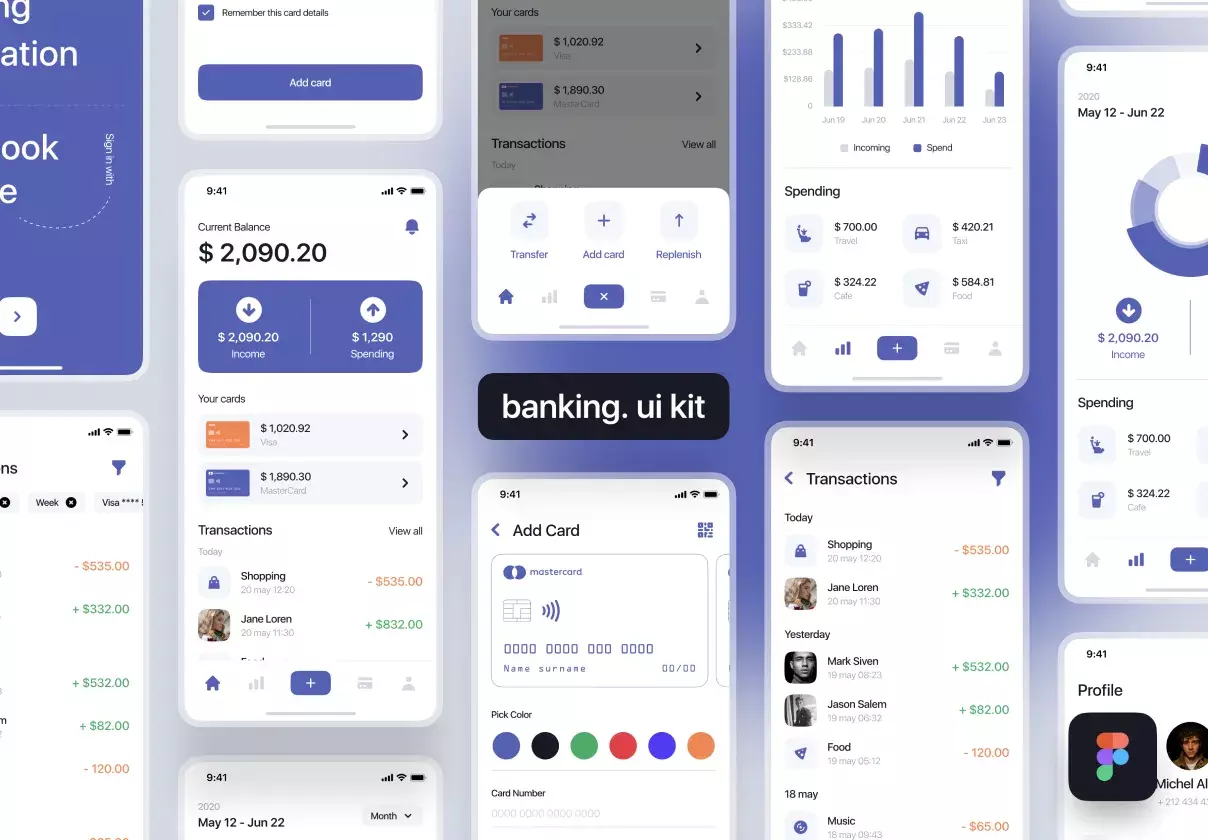 Banking. ui kit