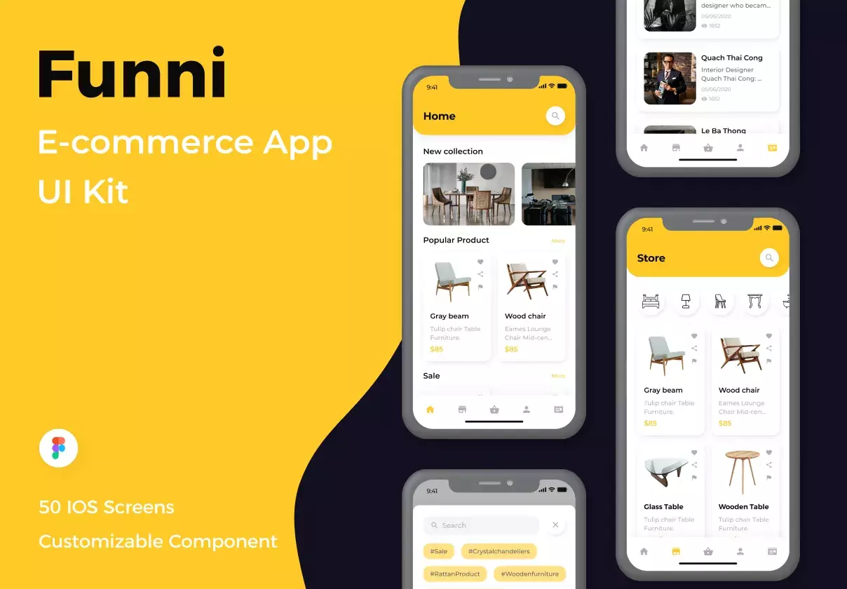 Funni - E-commerce App UI Kit