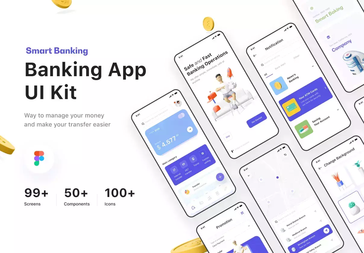 tmrw.bank - Smart Banking UI Kit