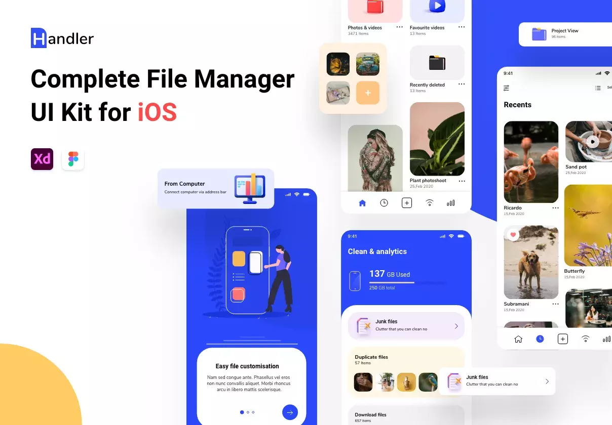 File Manager UI Kit for iOS