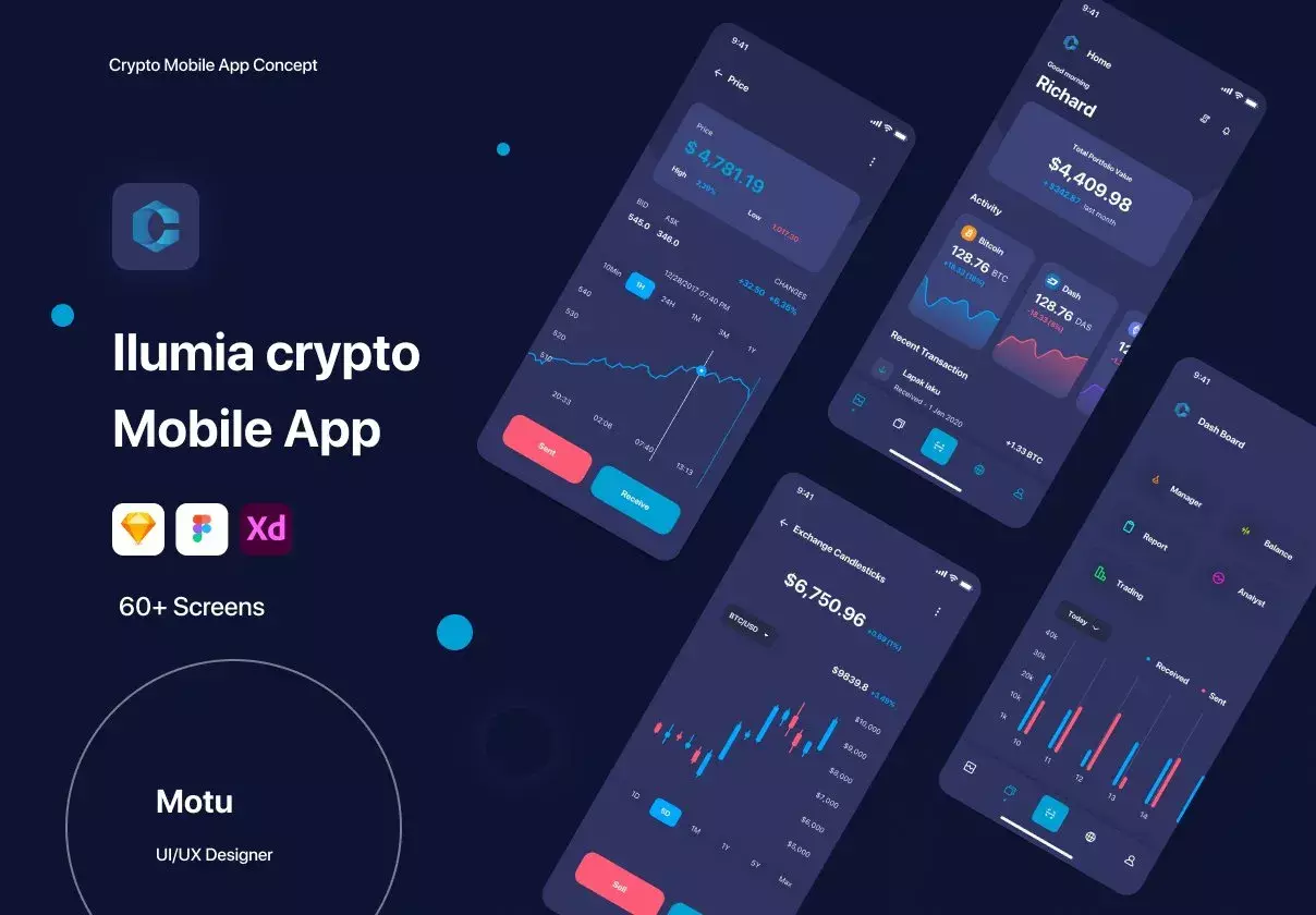 Ilumia Crypto Mobile App