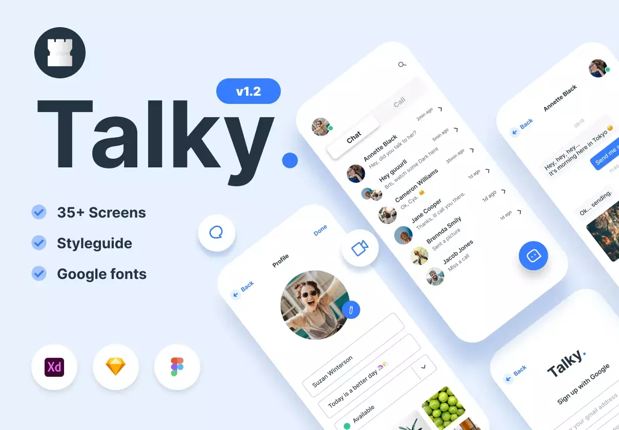 Talky | Chat & Video Messenger App