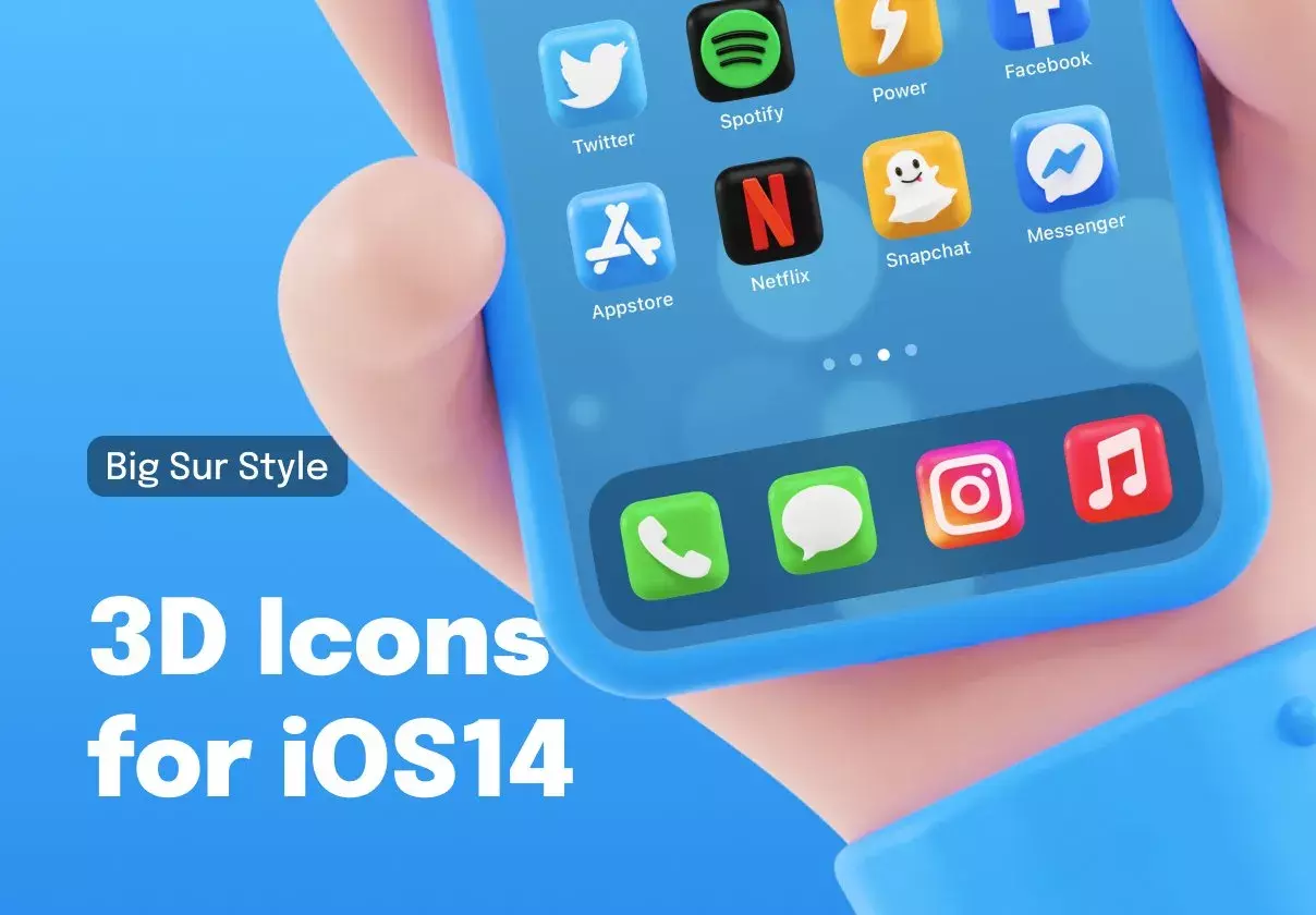 Big Sur styled icons for your iPhone & iPad.