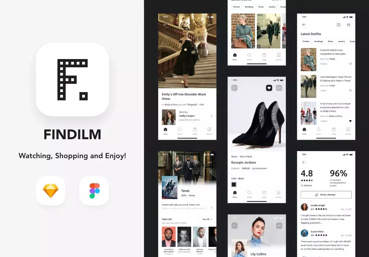 Findilm - Shopping Online App UI Kit