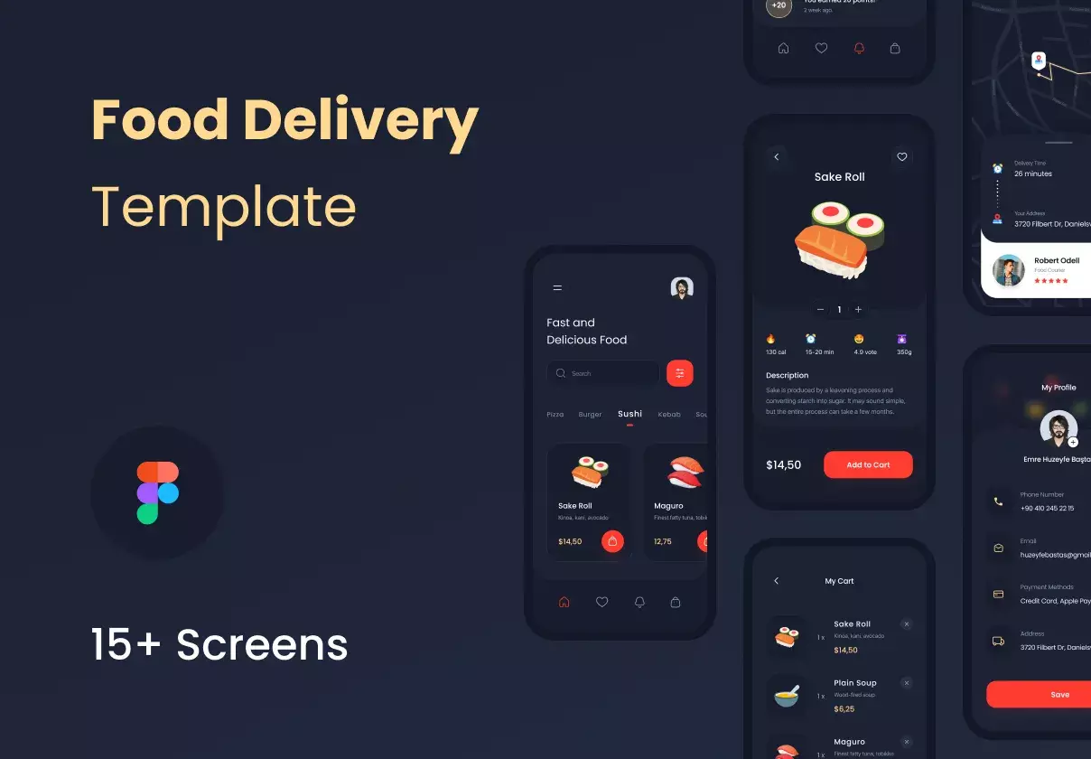 Food Delivery UI Kit