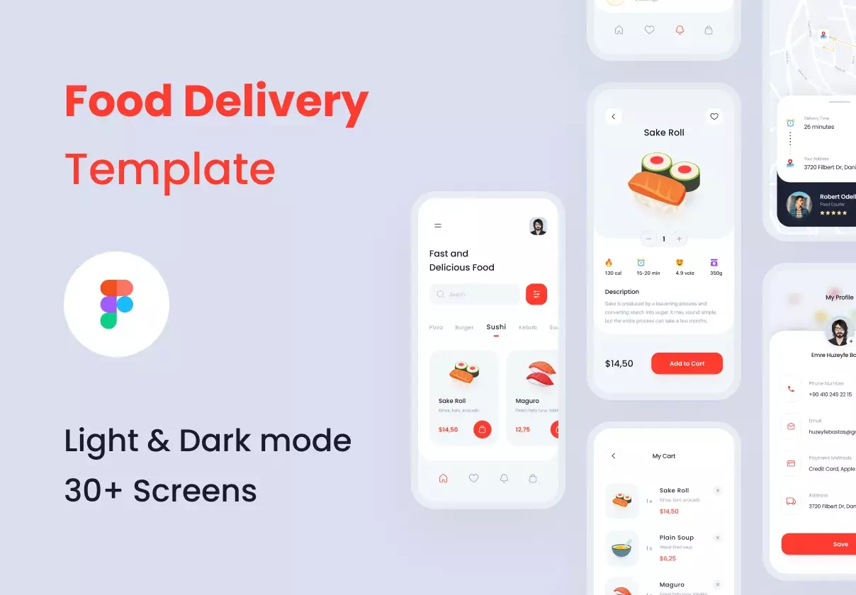 Food Delivery UI Kit