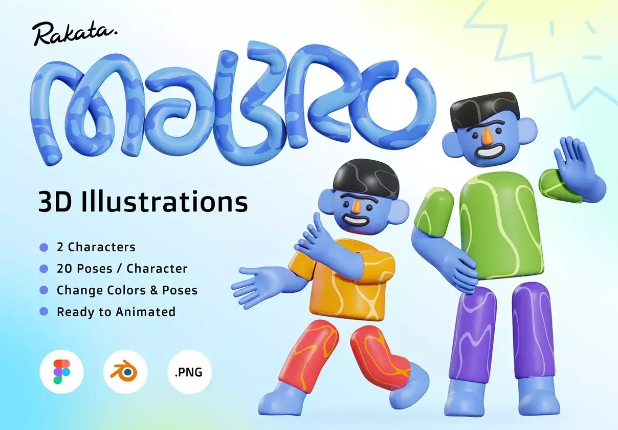 MaBro - 3D Illustrations