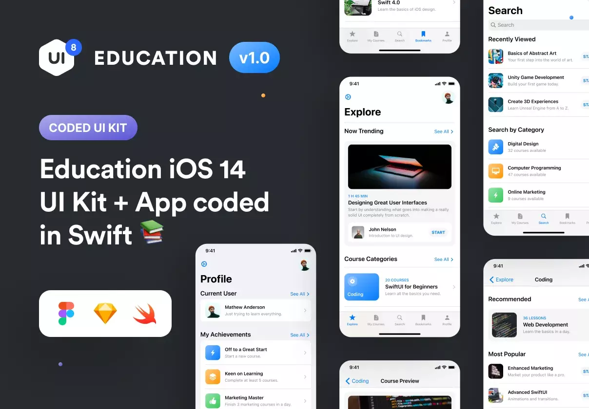 Swift Education: iOS 14 App Kit