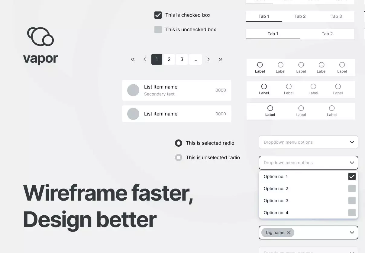 Wireframe faster, design better