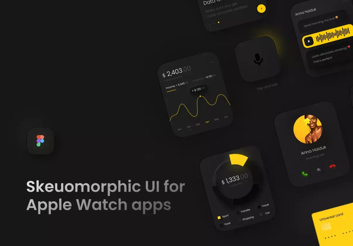 Boro Ui for apple watch apps