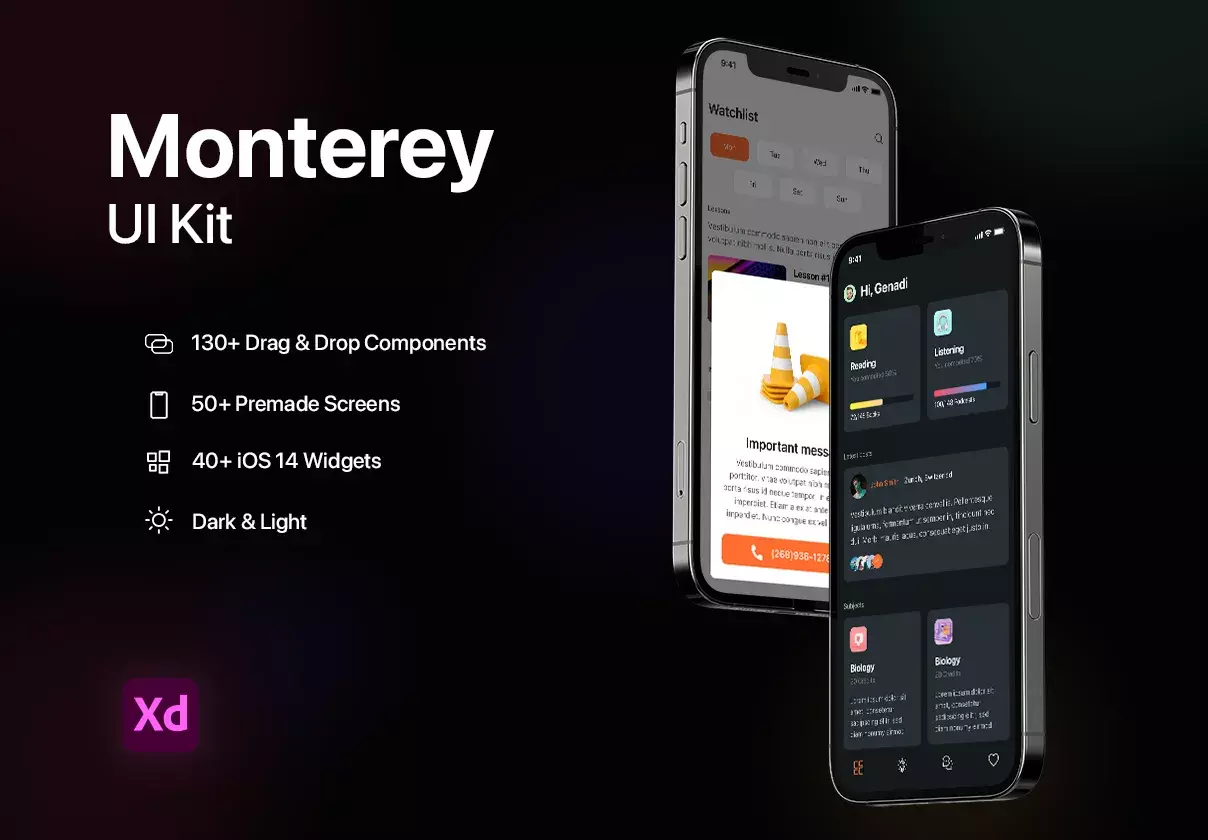 Monterey UI Kit