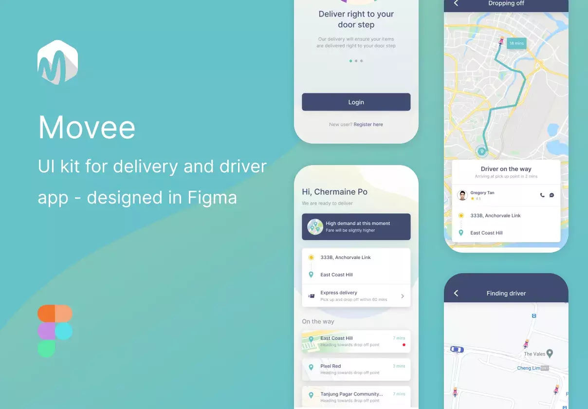 Movee - Delivery & Driver app