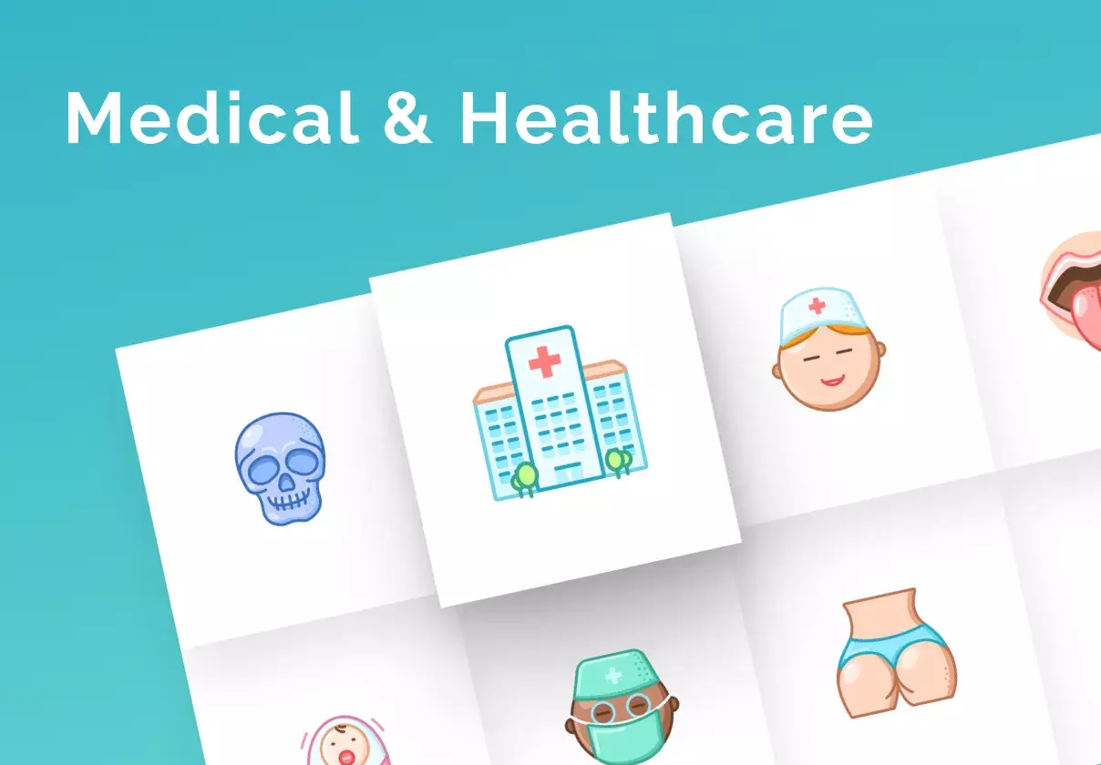 Medical & Healthcare Icons Set